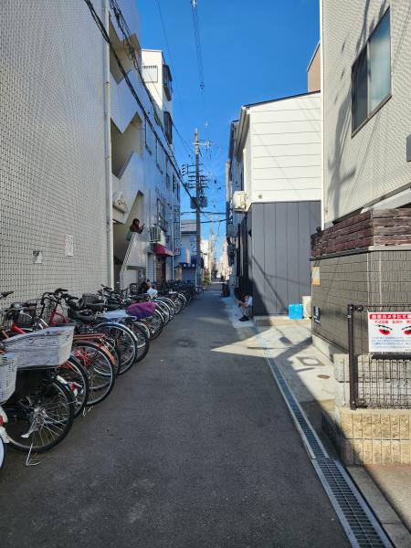 井下花園マンション　前面道路