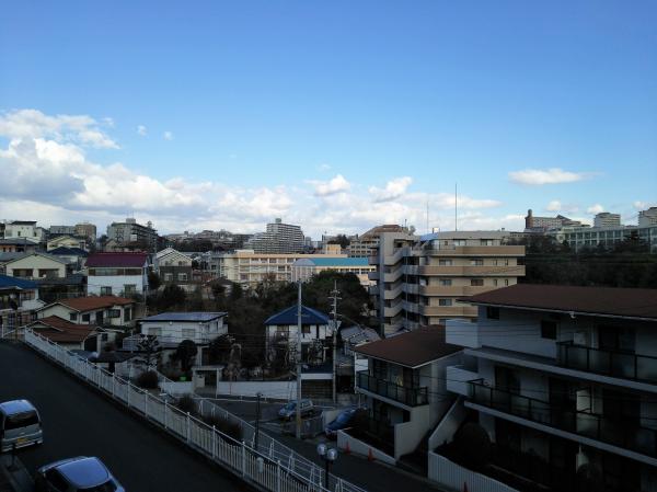 サングレイス朝霧　ベランダからの景観