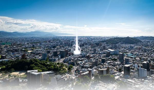 ロイヤルガーデン道後南町　航空写真